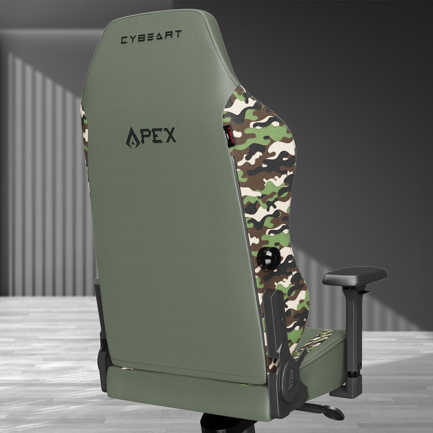Forest Camo Gaming Chair | Apex Series Chairs | Cybeart