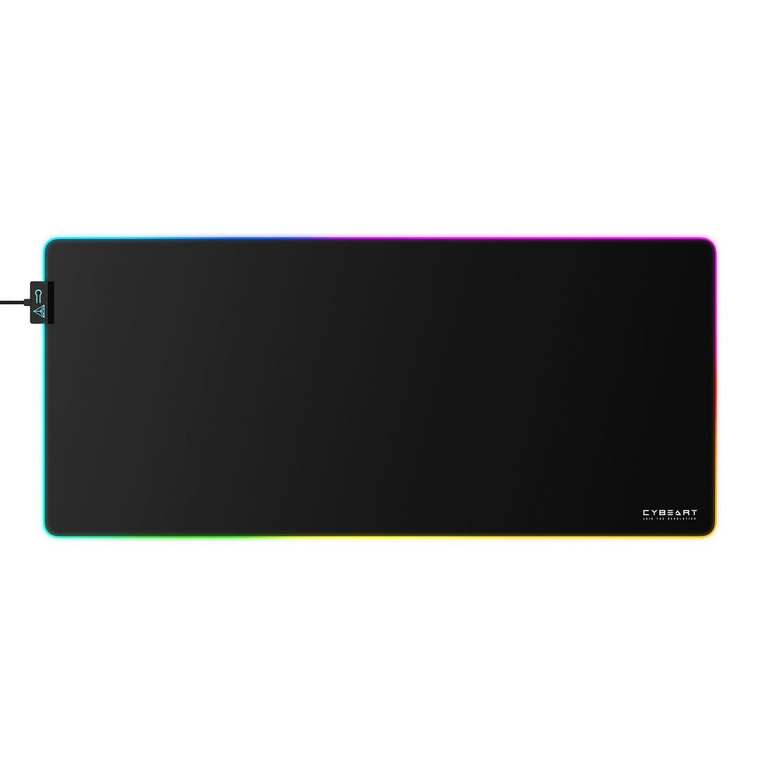 Cybeart Ghost Black Gaming Mouse Pad - XXL 900mm RGB