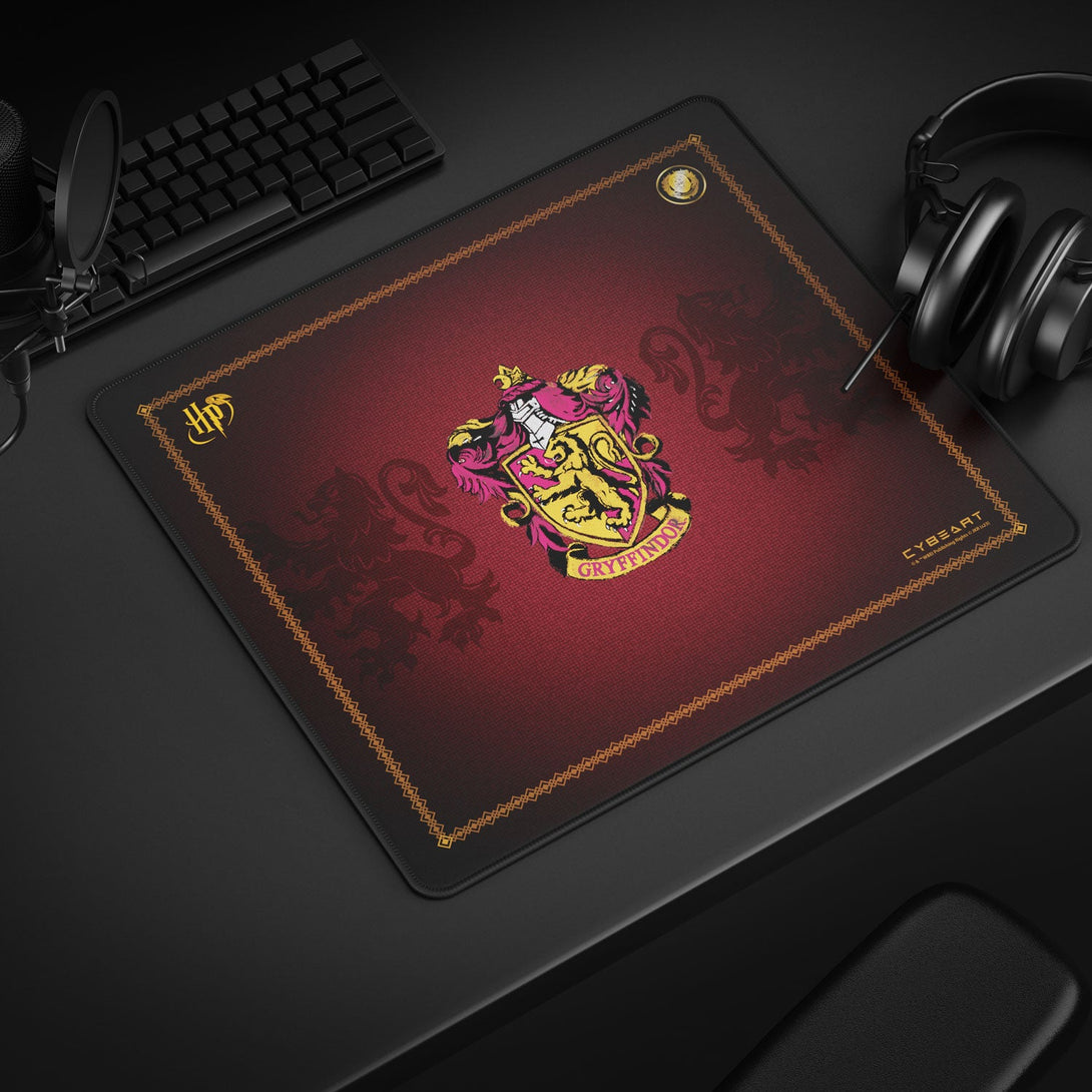 Cybeart Gryffindor Classic - Harry Potter Gaming Mouse Pad - Large 450mm