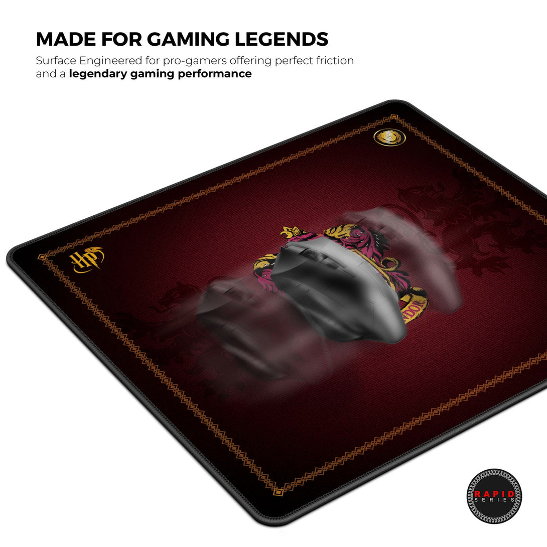 Cybeart Gryffindor Classic - Harry Potter Gaming Mouse Pad - Large 450mm