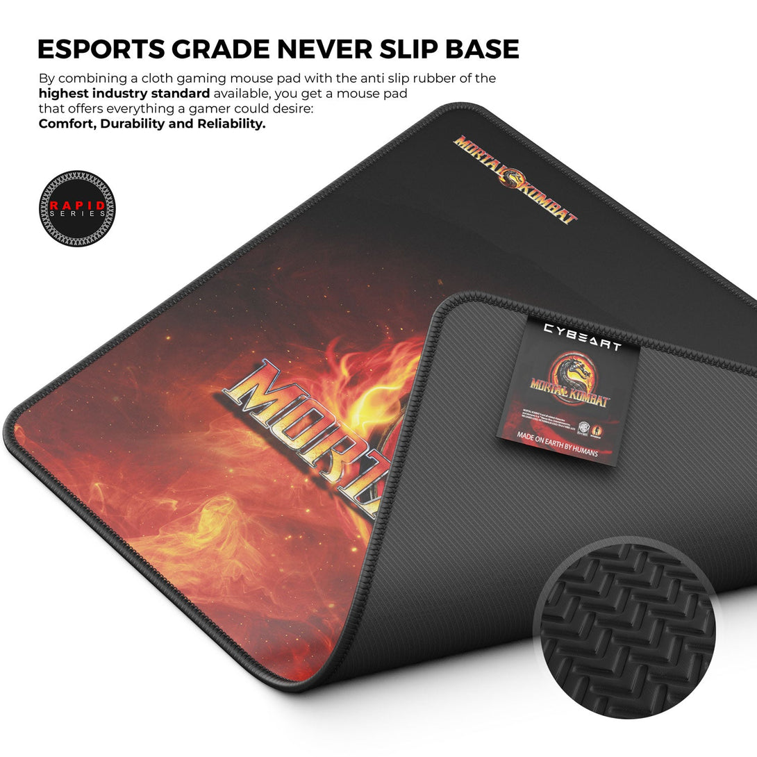 Cybeart Mortal Kombat Gaming Mouse Pad - Large 450mm