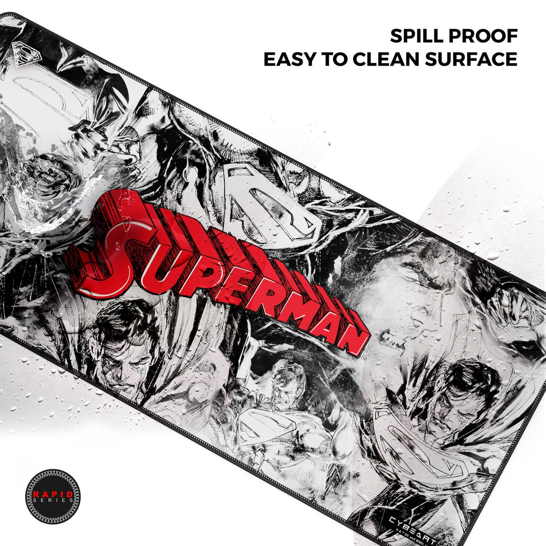 Cybeart Superman Jim Lee Edition Gaming Mouse Pad - XXL 900mm