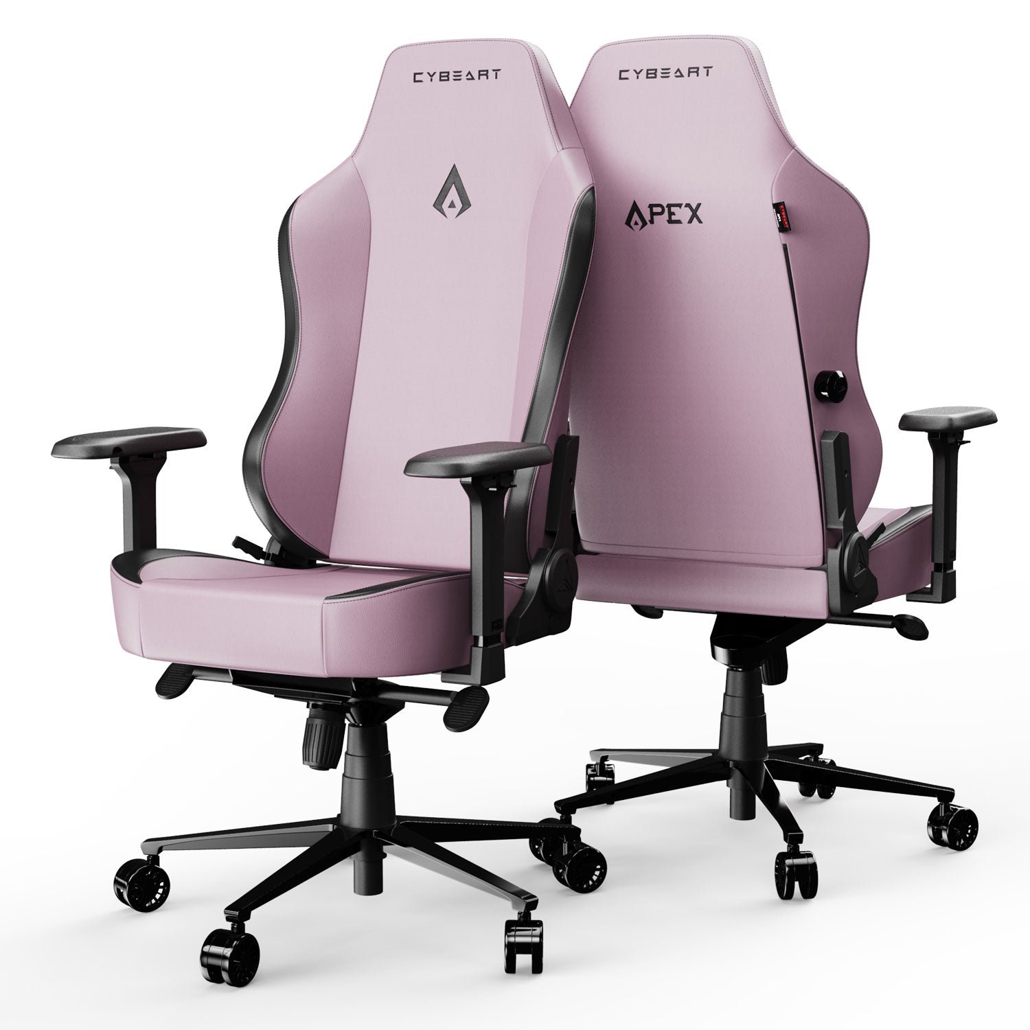 Pretty Pink Gaming Chair | Apex Series Chairs | Cybeart